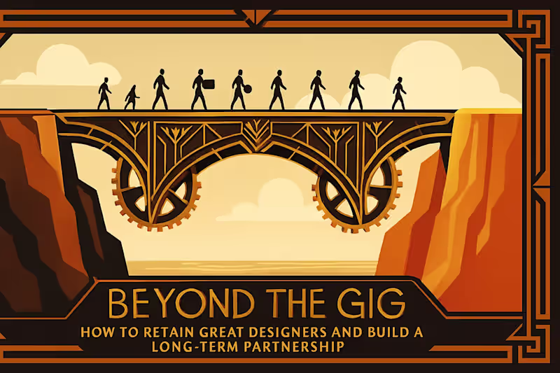 Cover image for Beyond the Gig: How to Retain Great Designers and Build a Long-Term Partnership