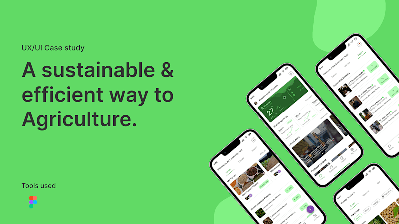 Cover image for A Case study for FarmSmart Hub: Behance