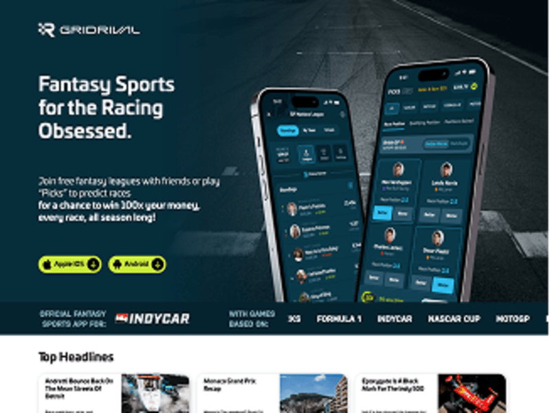Cover image for Webflow Website Development - GridRival
