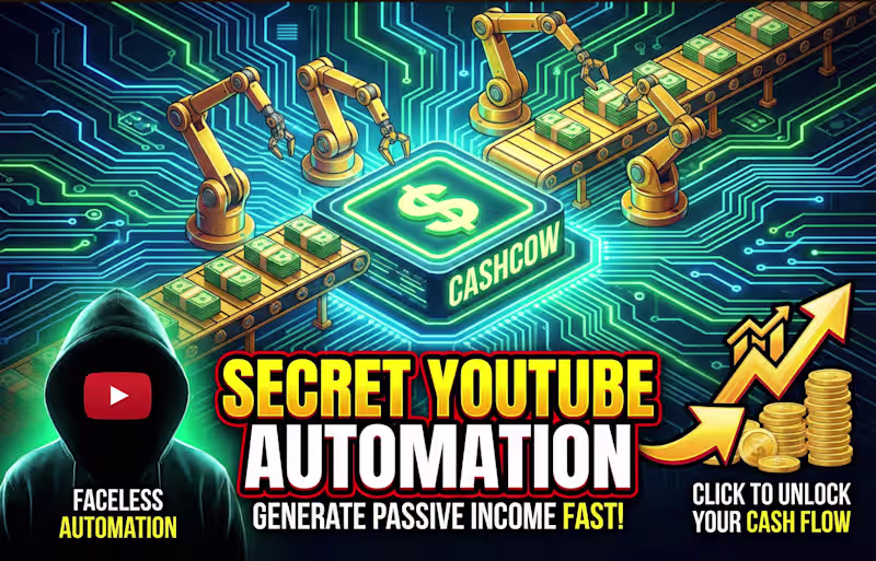 Cover image for Faceless YouTube Automation & Cashcow Videos