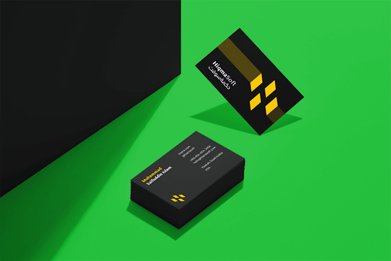 Cover image for HiqmaSoft | Branding on Behance