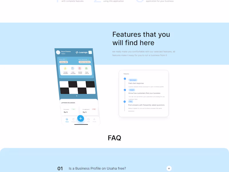 Cover image for Learngo Landing Page Build With Framer
