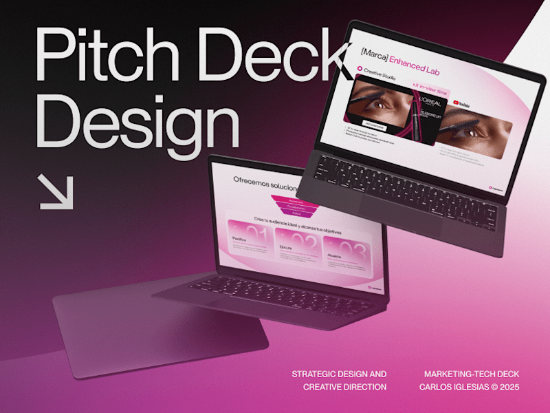 Cover image for Pitch Deck Design – Marketing Presentation