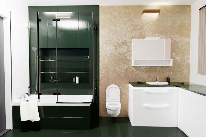 Cover image for Bathroom restructuration in Pittsburgh