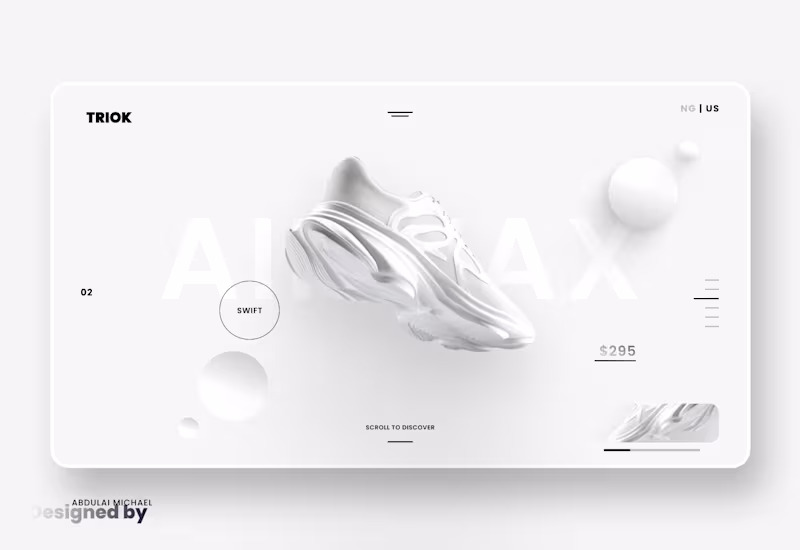 Cover image for Nike Swift Concept UI (Dark & Light Versions)
