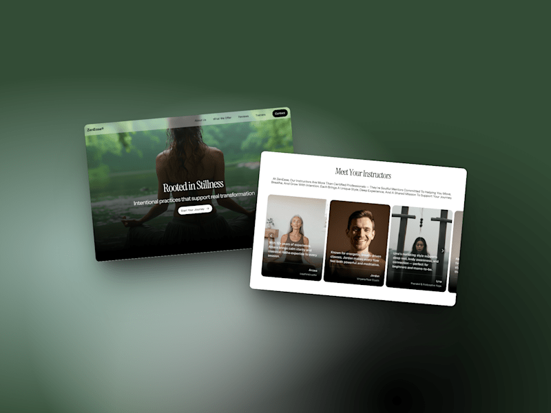 Cover image for ZenEase – Tranquility in Every Pixel