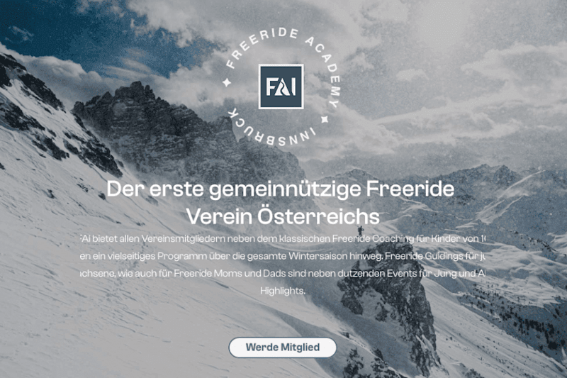 Cover image for Freeride Academy Innsbruck