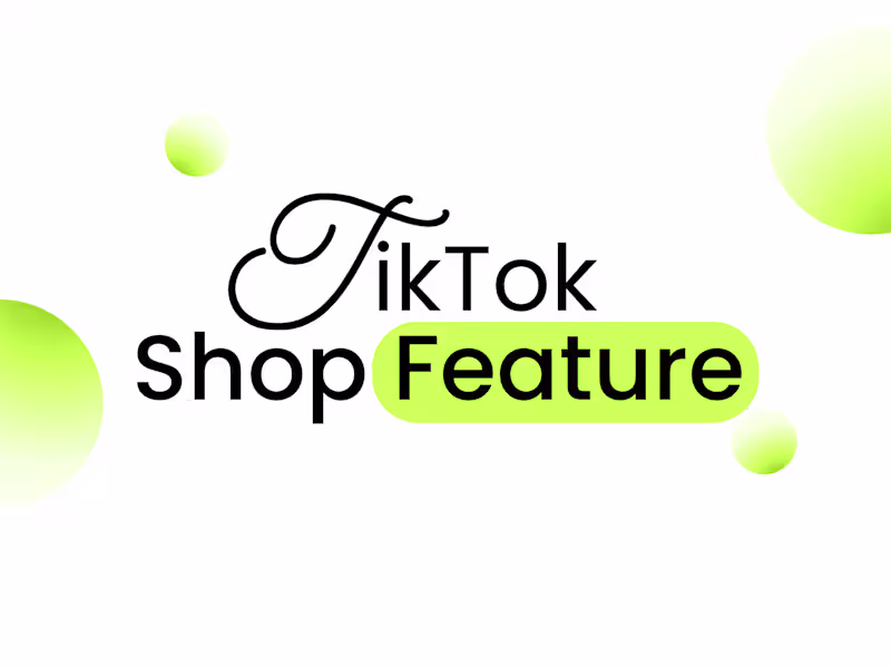 Cover image for TikTok Shop Feature