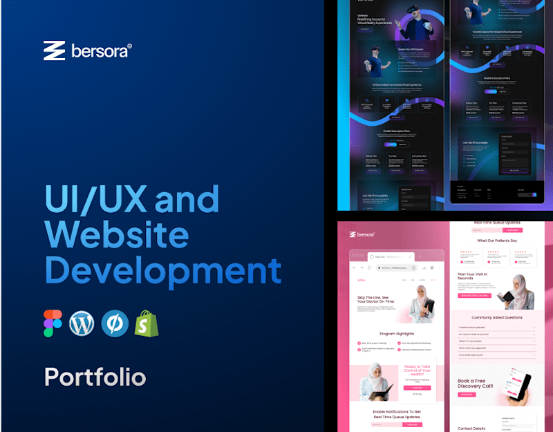 Cover image for UI/UX and Website Development by Bersora Studio