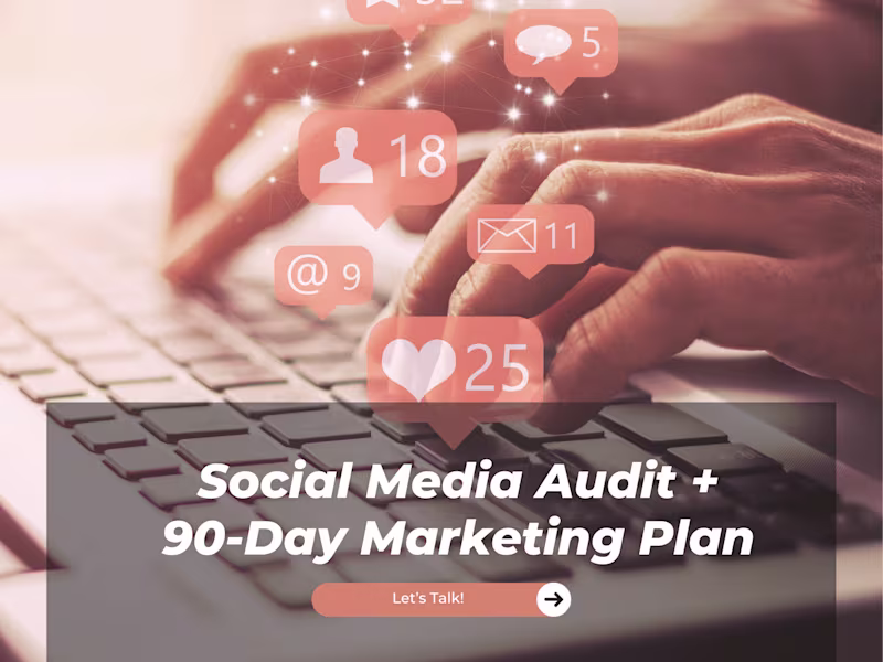 Cover image for Precision Marketing: Social Media Audit + 90-Day Plan