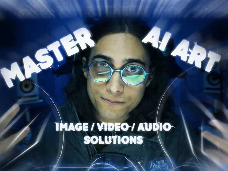 Cover image for Teach Pro AI Art Tricks for Video, Music, illustrations