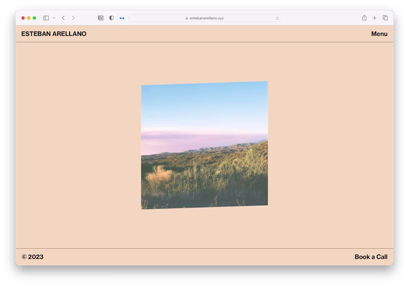Cover image for ESTEBAN ARELLANO Portfolio
