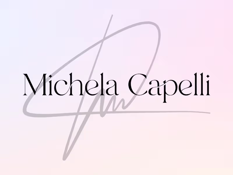 Cover image for Michela Capelli - Logo Design