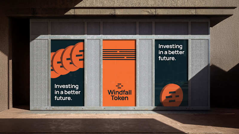 Cover image for Windfall Token – Visual Identity Design