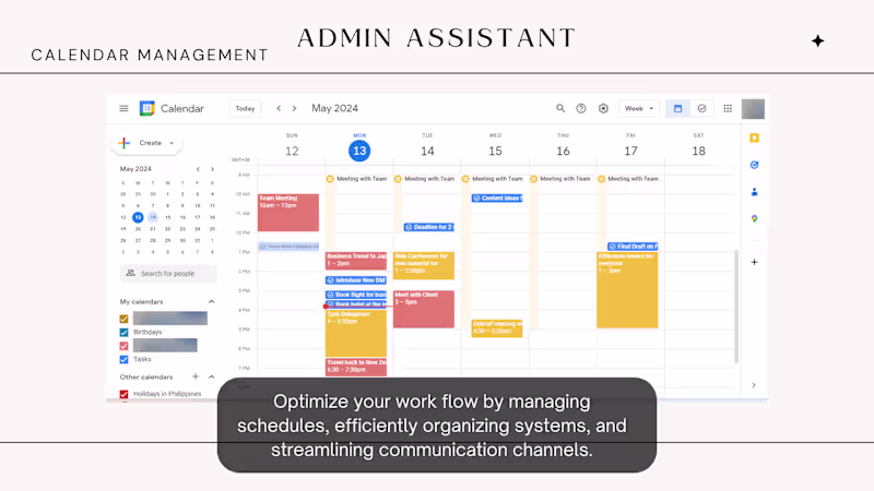 Cover image for Admin Assistant