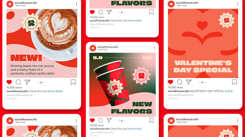 Cover image for Social House Caffe Branding