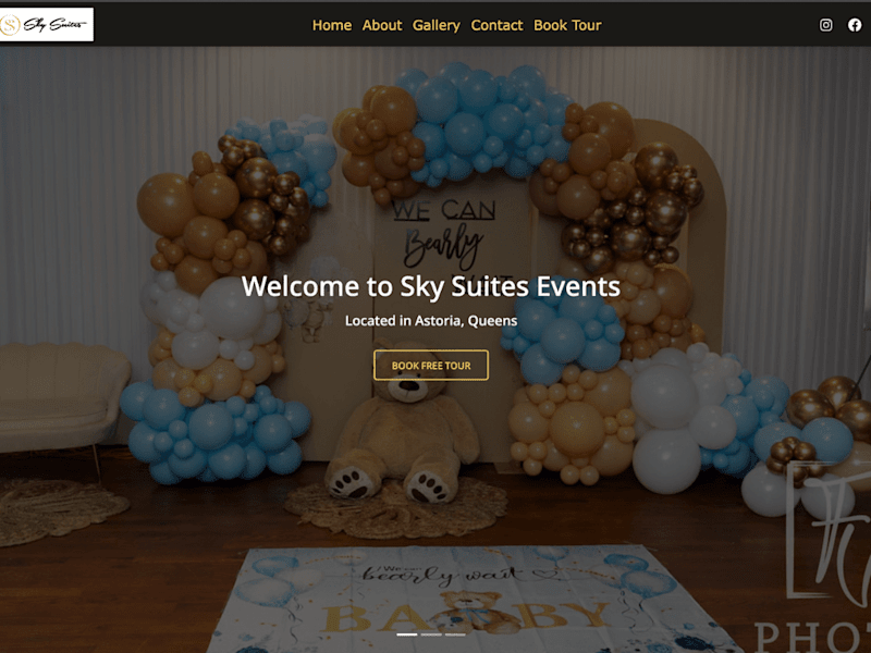 Cover image for Event Space Website
