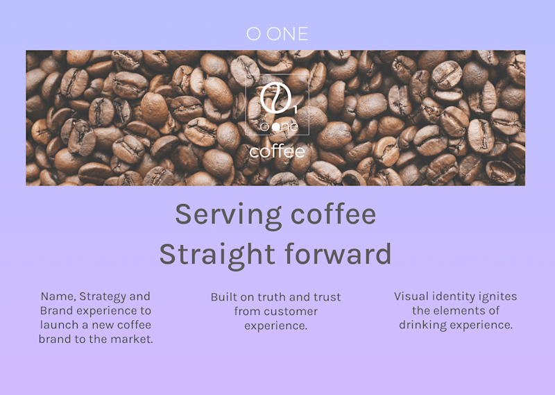 Cover image for O ONE Coffee :: Behance