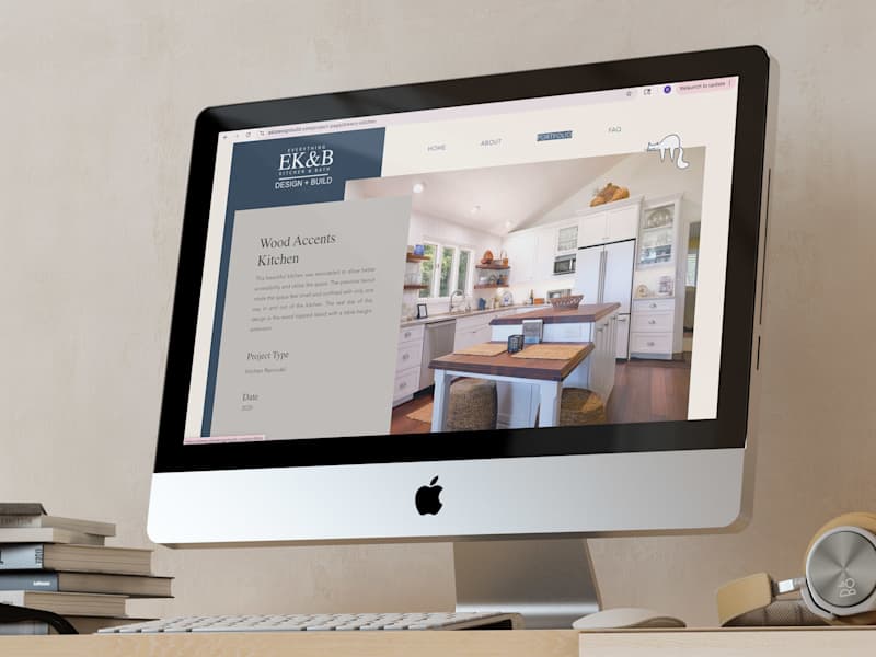 Cover image for Website Redesign for Kitchen and Bath Design Firm