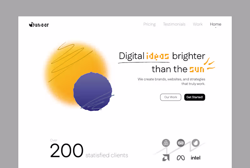 Cover image for Recent Branding + UI Project I am working on