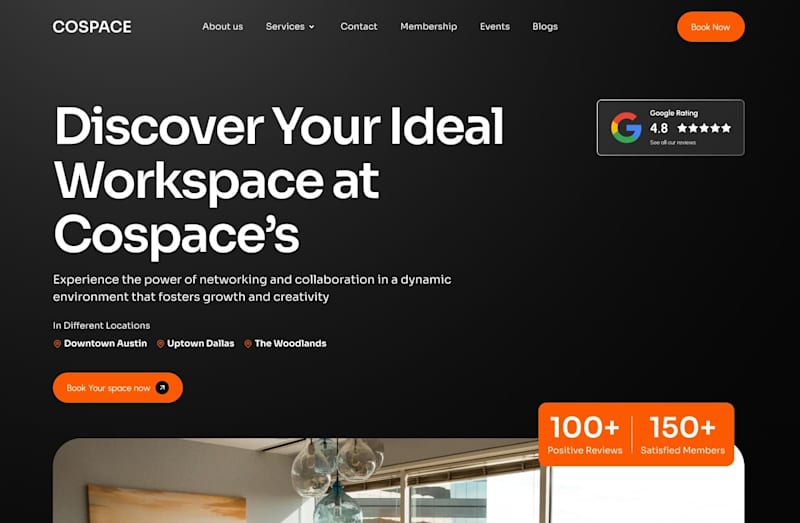 Cover image for Cospace - A Coworking Space