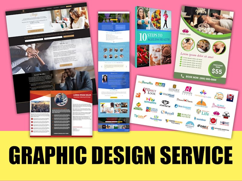 Cover image for Graphic Design Service (Website UI, Branding, Logo Design etc.)