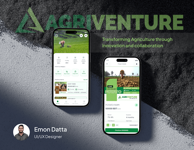 Cover image for Agri Fintech Micro Investment Solution 