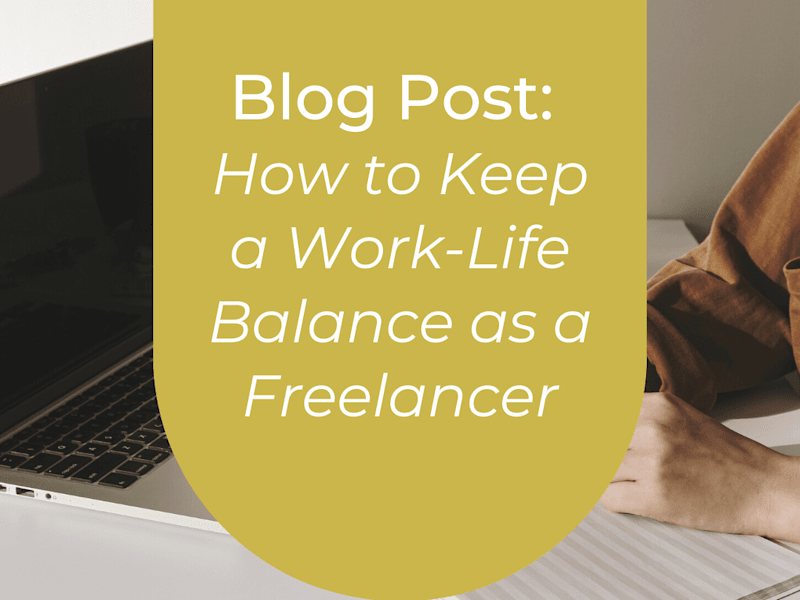 Cover image for Blog post: How to Keep a Healthy Work-Life Balance as…