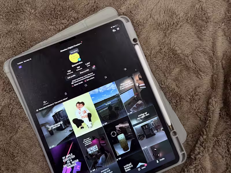 Cover image for Organic Social Media Management | Instagram & TikTok