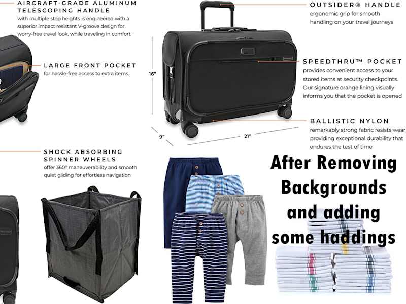 Cover image for I will professionally remove backgrounds from your products.
