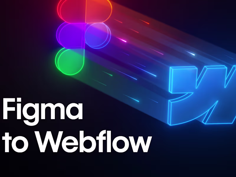 Cover image for Website & App UI Design with Figma & Webflow