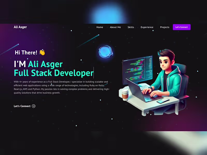 Cover image for Personal Portfolio Website Development