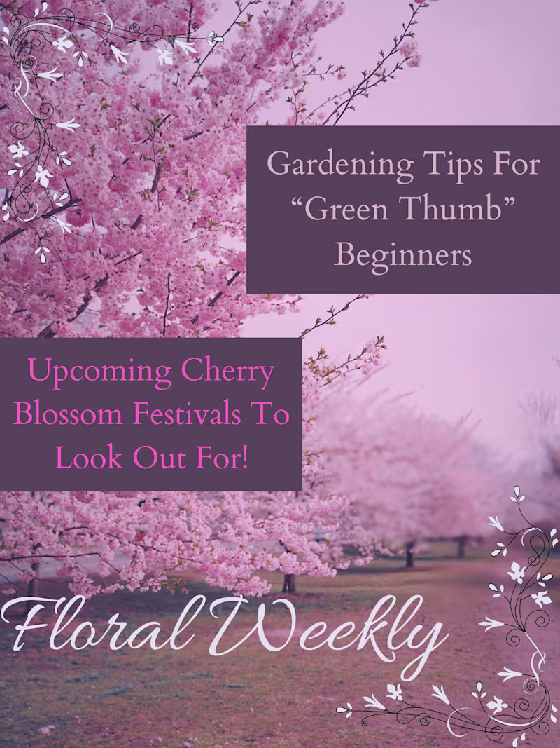 Cover image for Floral Magazine Cover Design