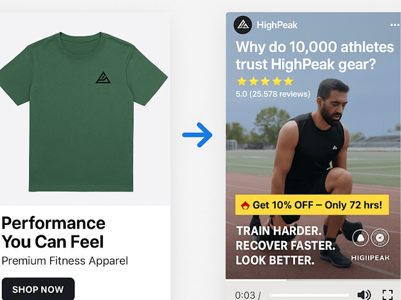 Cover image for HighPeak Fitness Apparel Ad Campaign Optimization