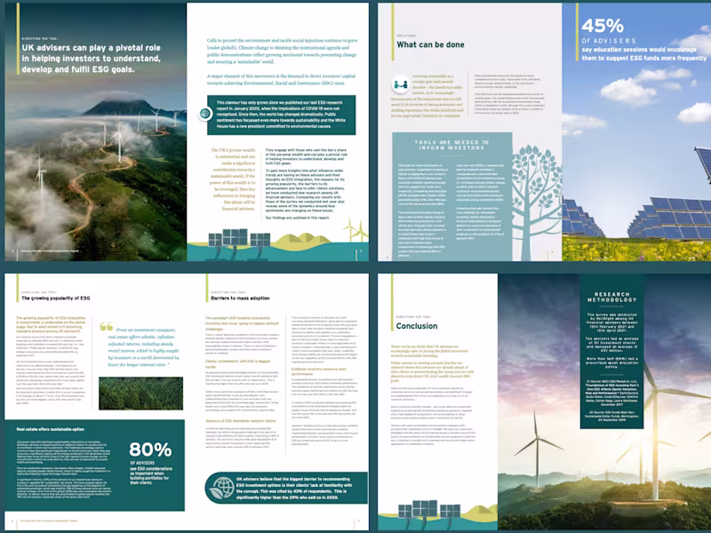 Cover image for Sustainable Finance White Paper