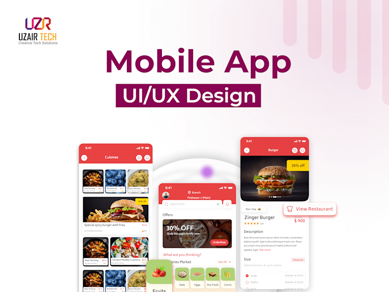 Cover image for Mobile App UI/UX Design Service