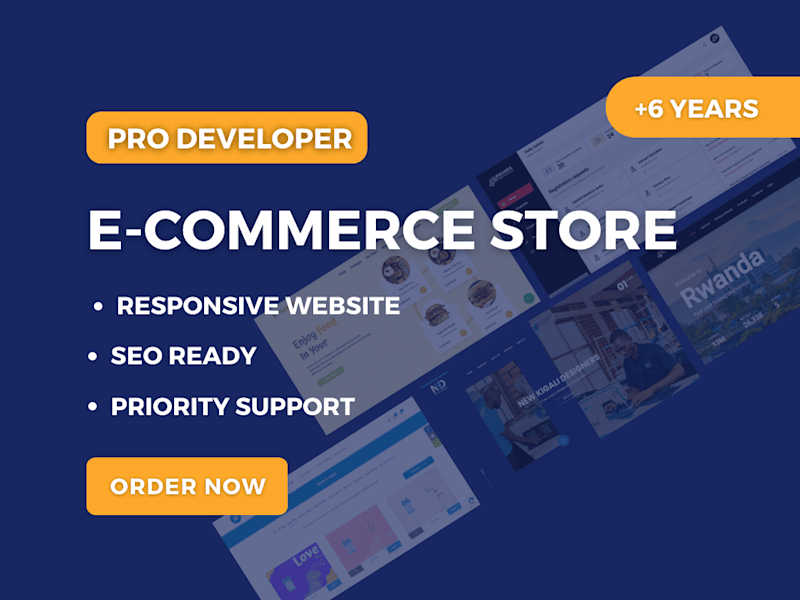 Cover image for I will create a shopify | woocommerce store
