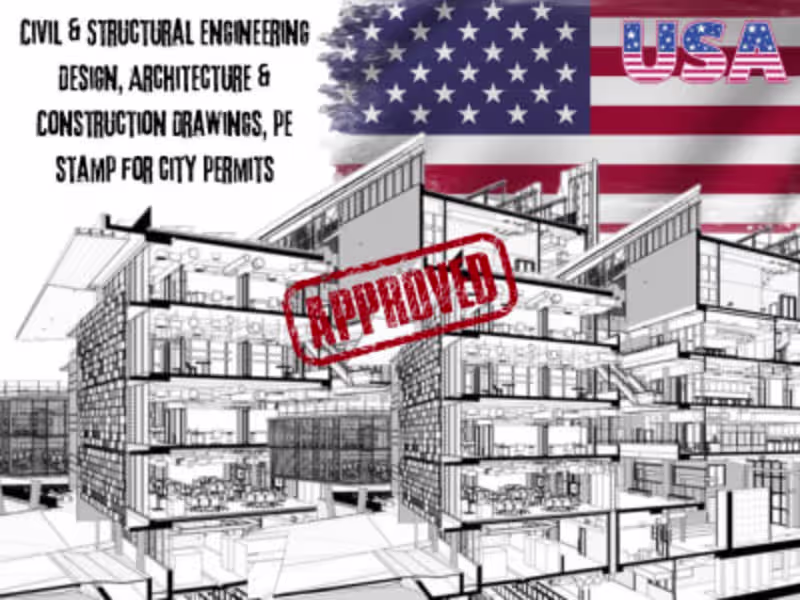 Cover image for Civil & Structural & MEP Service For Permit