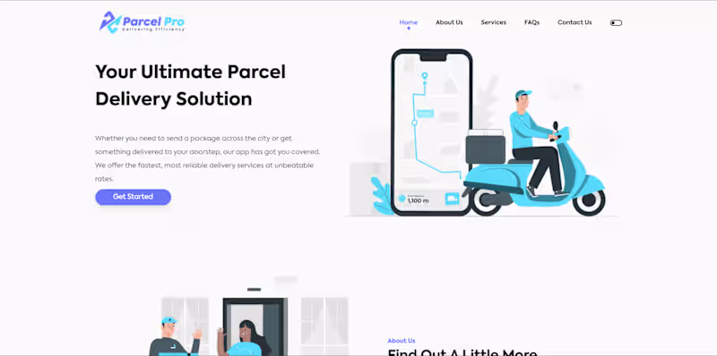 Cover image for Built ParcelProConnect, a complete delivery management platf...