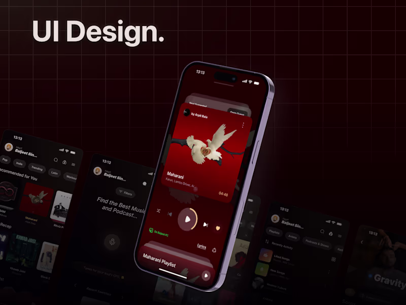 Cover image for Music App UI/UX :: Behance
