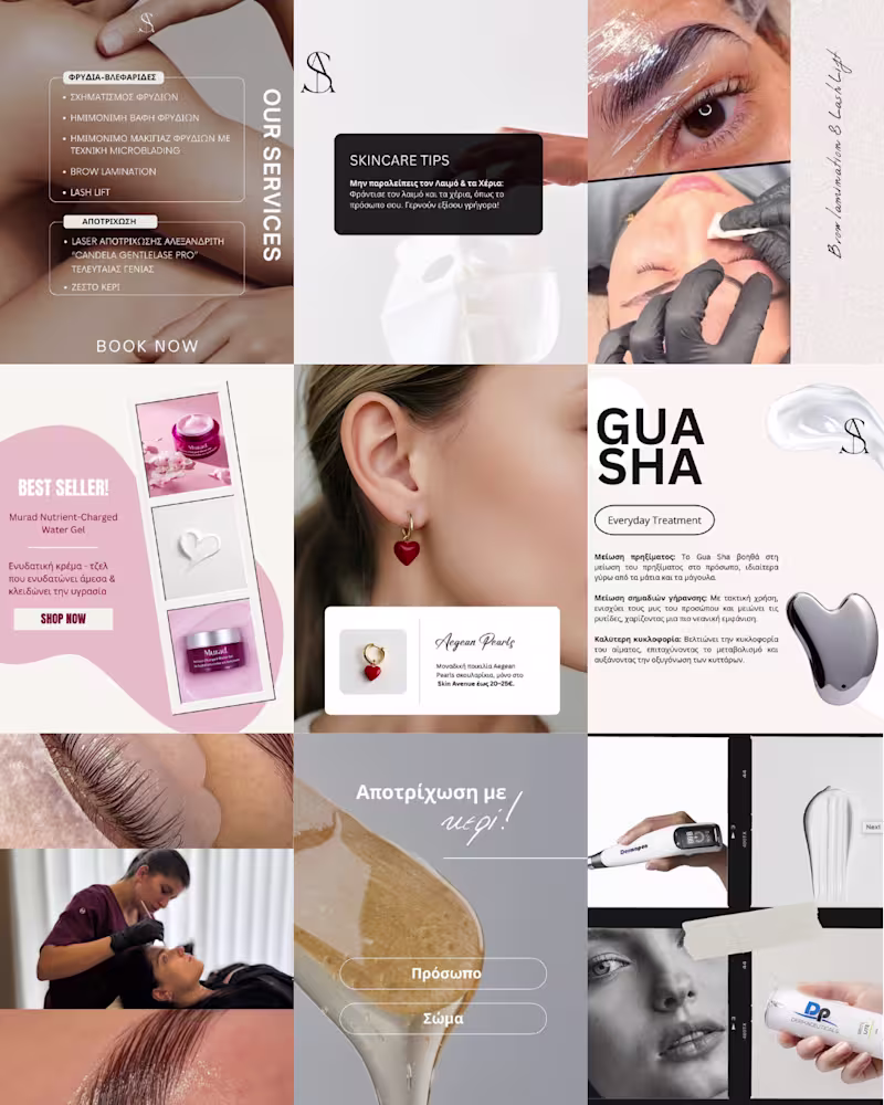Cover image for Social Media Content for Beauty