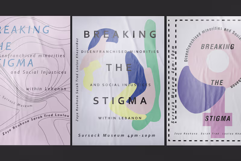 Cover image for Poster Series: Breaking the Stigma