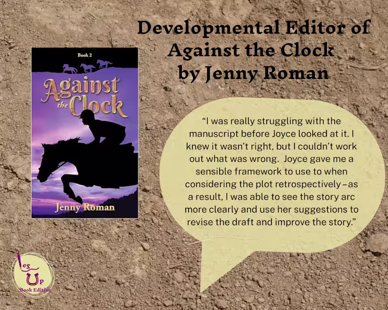 Cover image for Developmental Editing of 'Against the Clock'