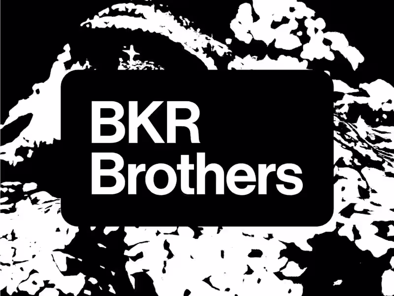 Cover image for BKR Brothers Podcast Visual Identity Design
