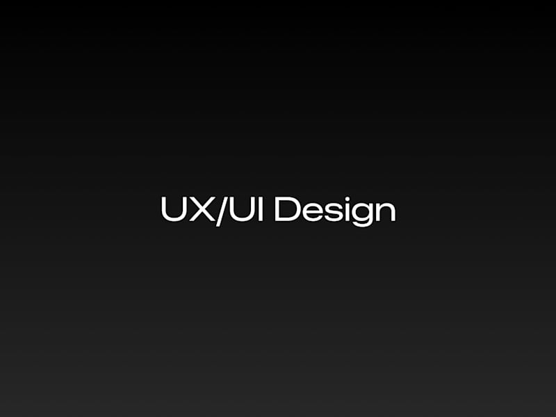 Cover image for UX/UI Design