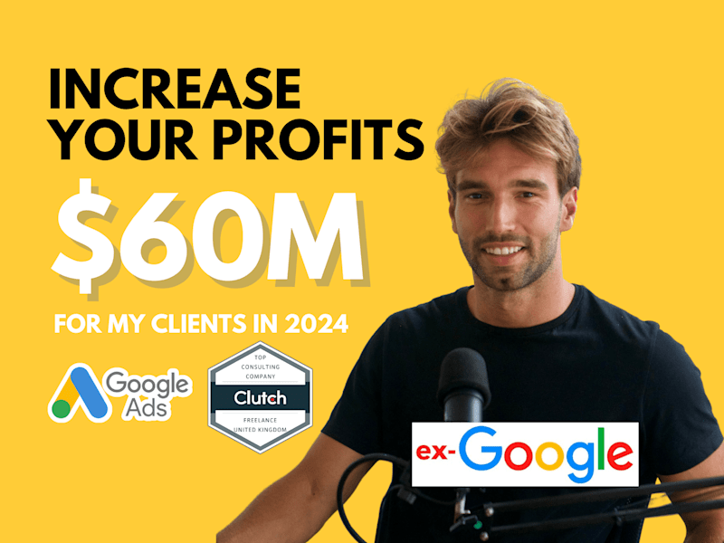 Cover image for I Will Increase Your Profits From Your Google Ads