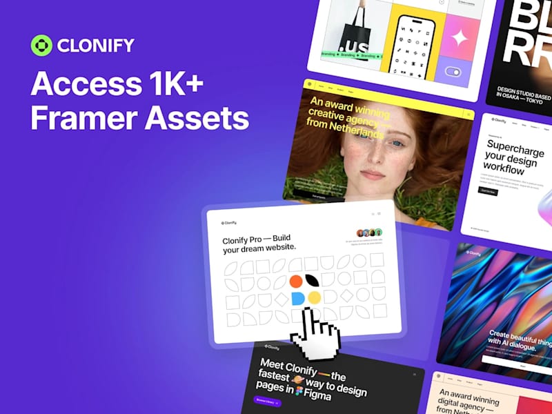Cover image for Clonify Figma Library & Plugin
