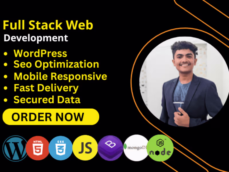 Cover image for Full stack Web-Developer