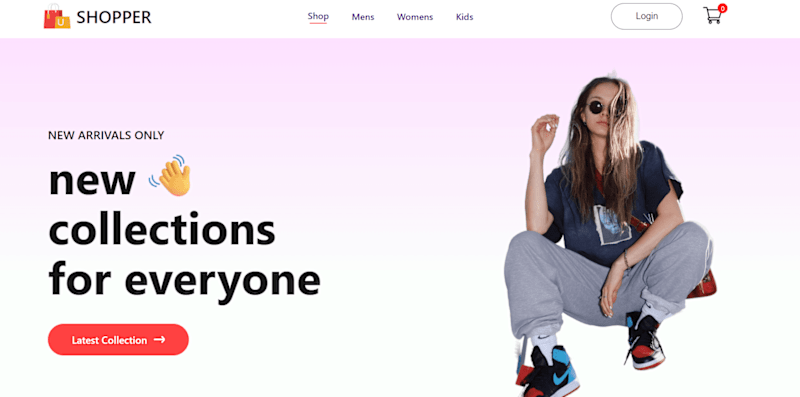 Cover image for Ecommerce website