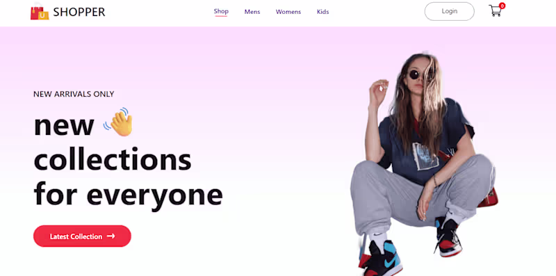 Cover image for Ecommerce website